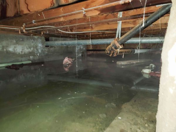 Crawlspace Water Restoration in Delaware